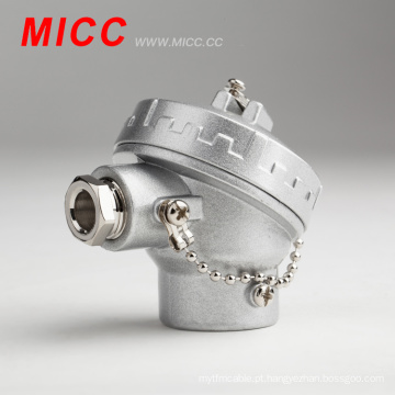 Entrada do fio da entrada do tubo da caixa do sensor da cabeça do par termoeléctrico do material KSE do alumínio de MICC
